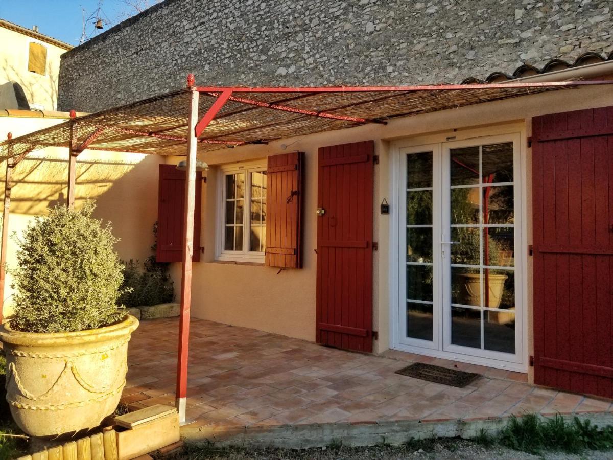 La Dolce Vita - Studio Dans Propriete Avec Piscine Montpeyroux  Exteriör bild