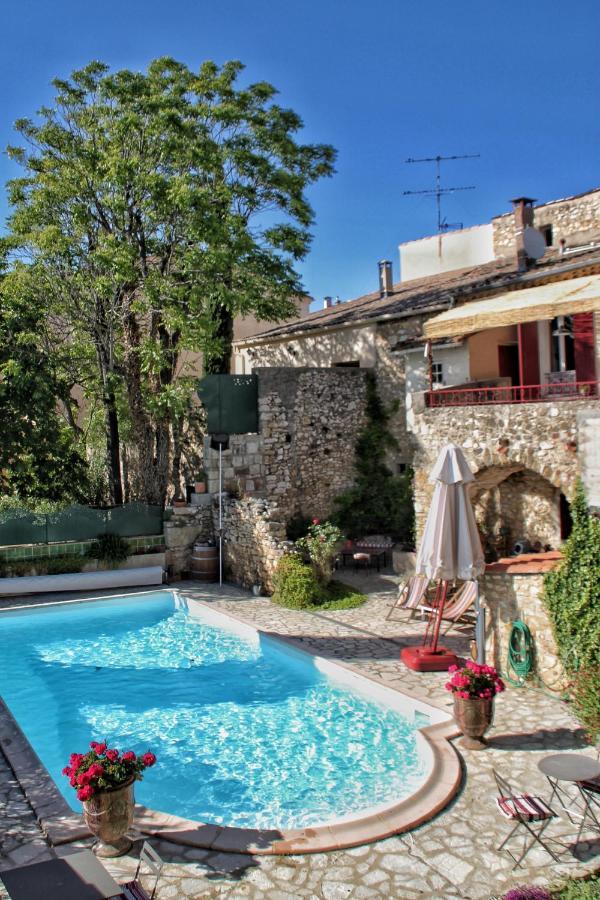 La Dolce Vita - Studio Dans Propriete Avec Piscine Montpeyroux  Exteriör bild
