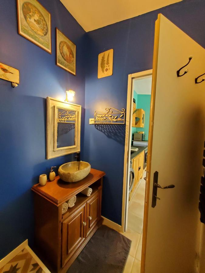La Dolce Vita - Studio Dans Propriete Avec Piscine Montpeyroux  Exteriör bild