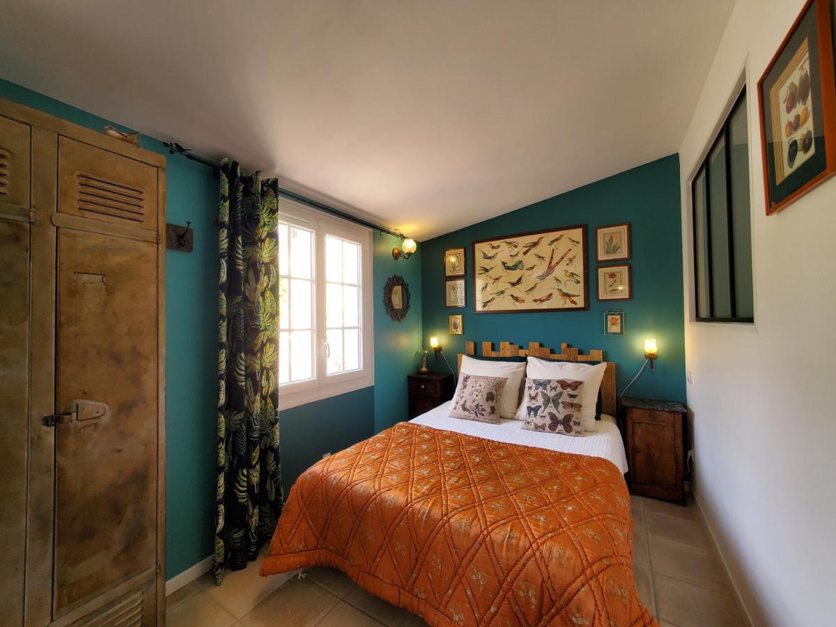 La Dolce Vita - Studio Dans Propriete Avec Piscine Montpeyroux  Exteriör bild