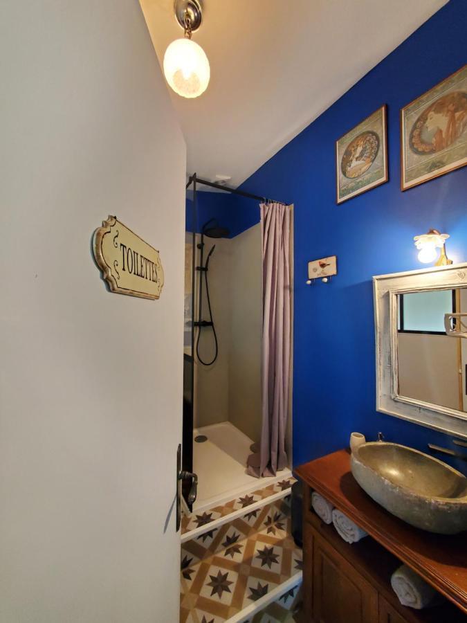 La Dolce Vita - Studio Dans Propriete Avec Piscine Montpeyroux  Exteriör bild