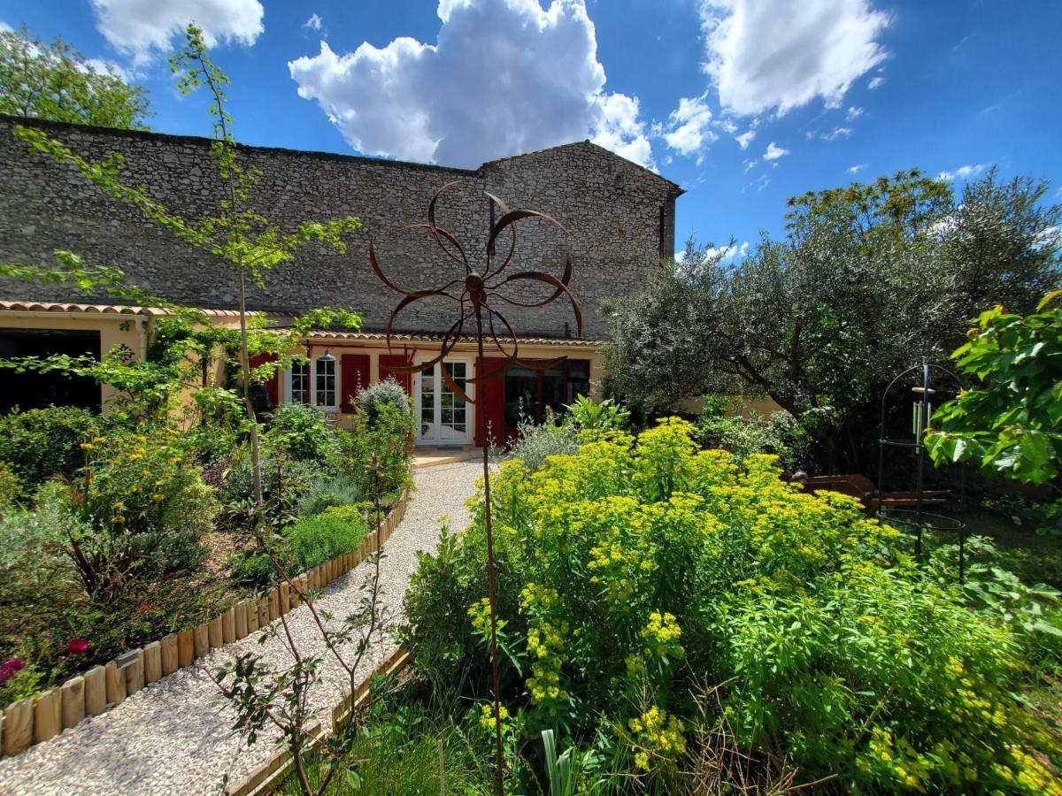 La Dolce Vita - Studio Dans Propriete Avec Piscine Montpeyroux  Exteriör bild