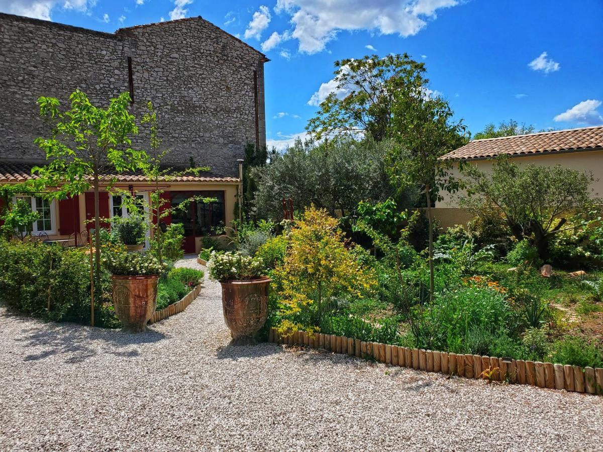 La Dolce Vita - Studio Dans Propriete Avec Piscine Montpeyroux  Exteriör bild