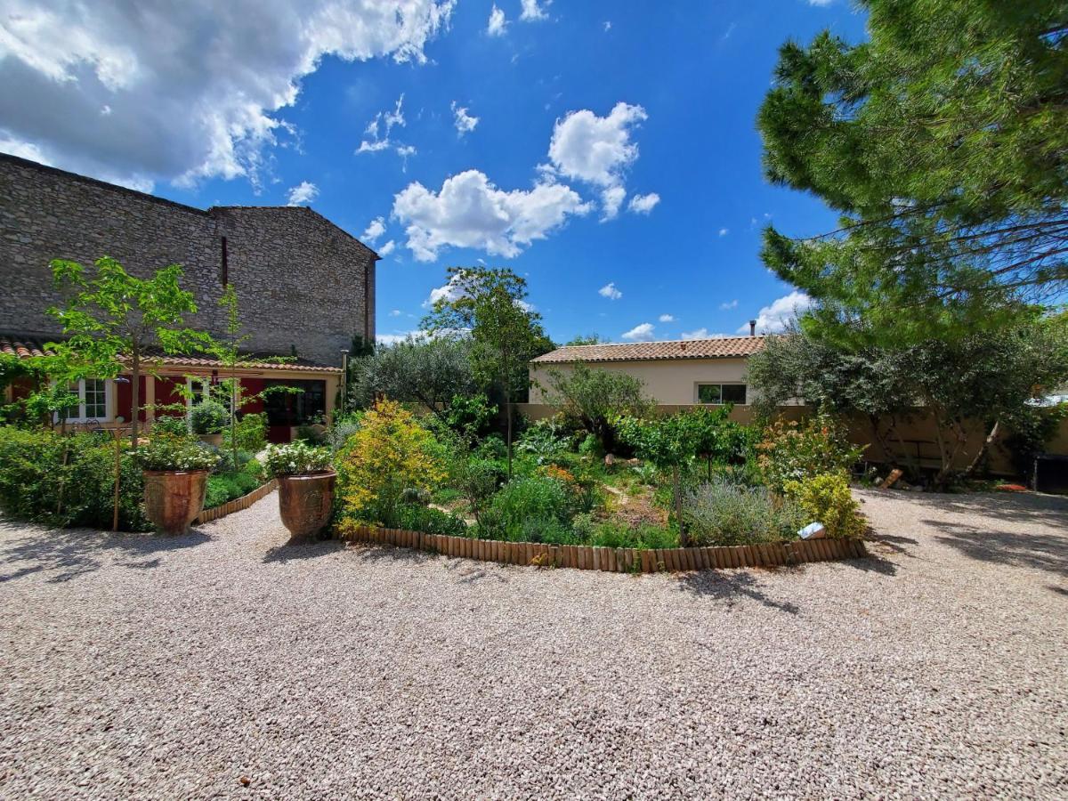 La Dolce Vita - Studio Dans Propriete Avec Piscine Montpeyroux  Exteriör bild